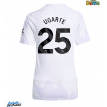 Manchester United Manuel Ugarte #25 Bortedrakt Dame 2025-26 Kortermet